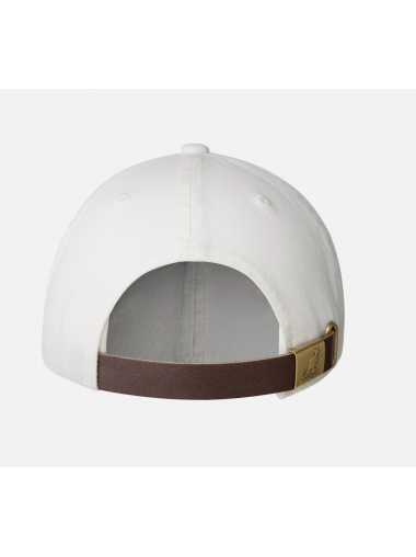 Kangol Washed Baseball - White
